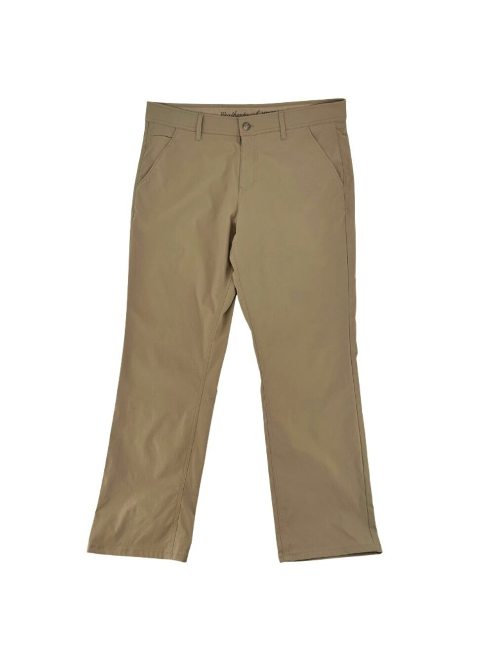 Weatherproof Vintage Mens Regular Fit Khaki Pants 36x30 Nylon Blend